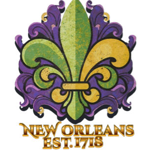Fleur-de-lis New Orleans 1718 T-Shirt