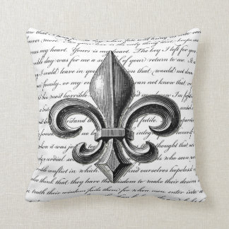 Fleur-de-Lis New Orleans Design Pillow