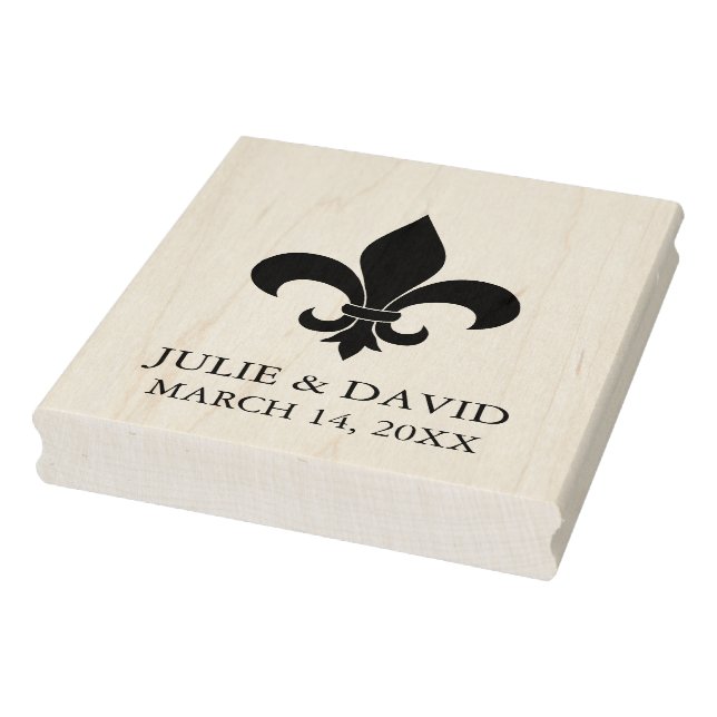 Fleur-de-lis / New Orleans Rubber Stamp (Stamp)