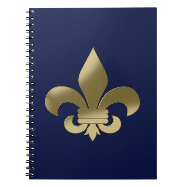 Fleur de Lis Notebook (Front)