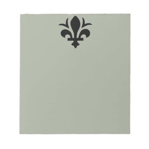 Fleur-de-Lis on Note Pad