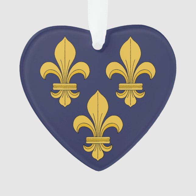 Fleur-de-lis Ornament (Front)