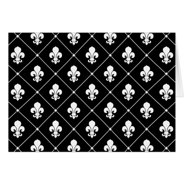 Fleur De Lis Pattern (Front Horizontal)