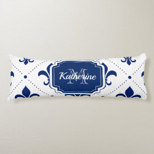 Fleur-de-lis Pattern Body Cushion