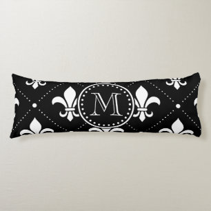 Fleur De Lis Pattern Body Cushion