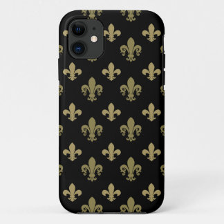 Fleur de lis pattern iPhone 11 case
