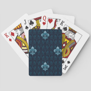 Fleur De Lis Pattern Playing Cards