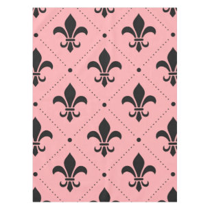 Fleur-de-Lis Pattern Tablecloth