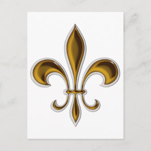 Fleur De Lis Postcard