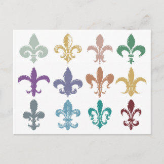 Fleur de Lis Postcard