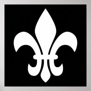 Fleur de Lis Poster