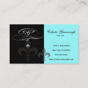 Fleur de Lis Profile Card