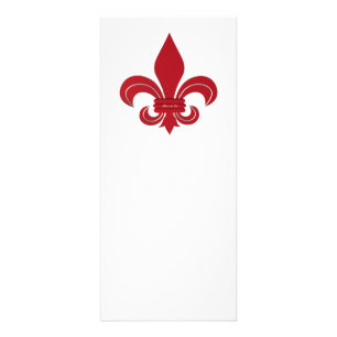 Fleur de Lis Rack Card