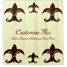 Fleur de Lis Red/Gold