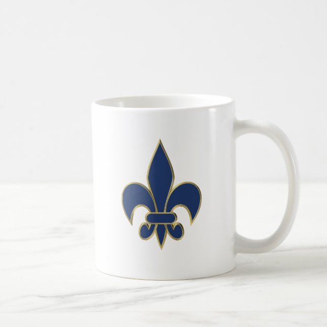 Fleur de Lis symbol Coffee Mug (Right)