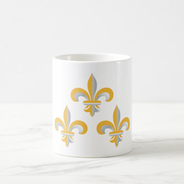 Fleur de Lis symbol Coffee Mug (Center)