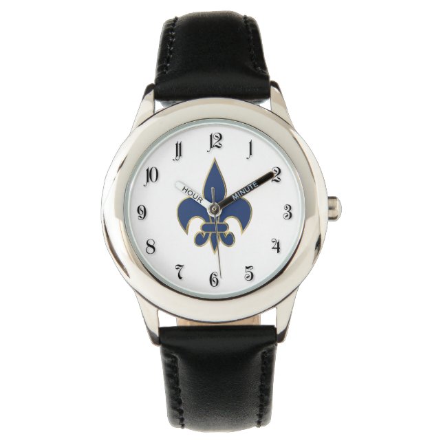 Fleur de Lis symbol Watch (Front)