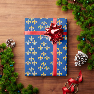 Fleur de Lis symbol Wrapping Paper