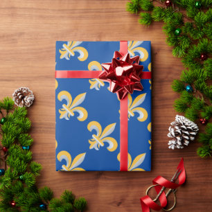Fleur de Lis symbol Wrapping Paper