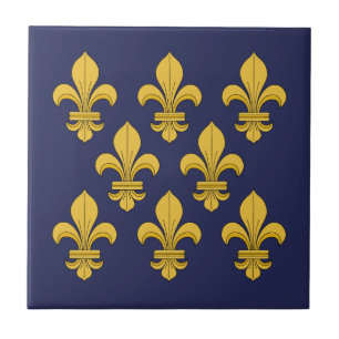 Fleur-de-lis Tile