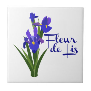 Fleur De Lis Tile