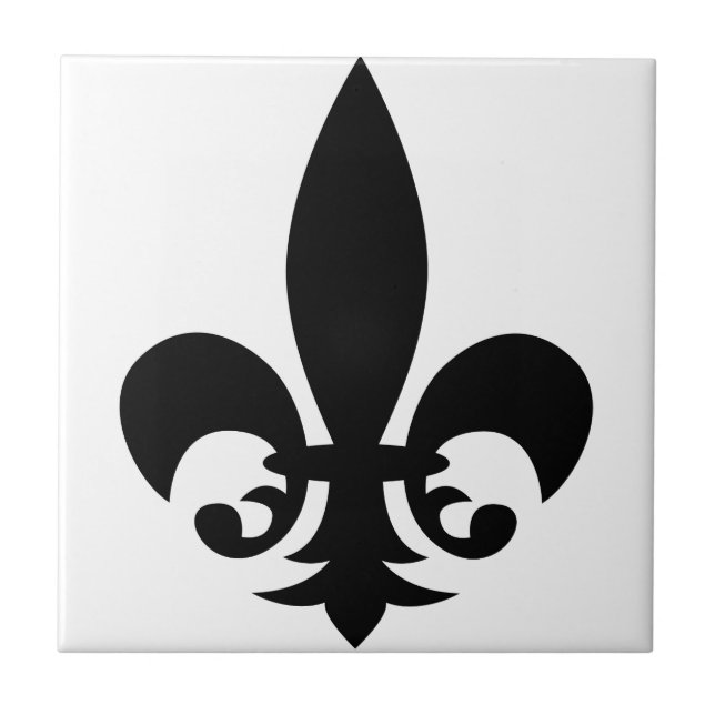 Fleur-De-Lis  Tile (Front)