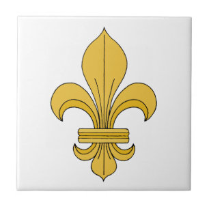 Fleur-de-lis Tile