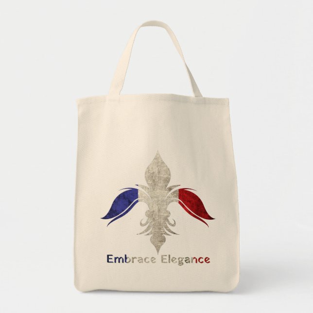  Fleur-de-Lis Tote Bag (Front)