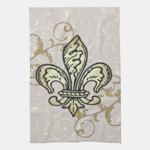 Fleur De lis towel
