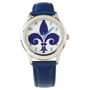 Fleur de lis watch