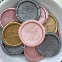 Fleur De Lis Wedding Monogram