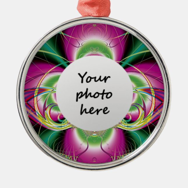 Fleur-de-luce Round Ornament (Front)