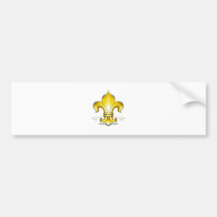 Fleur de Lys Bumper Sticker