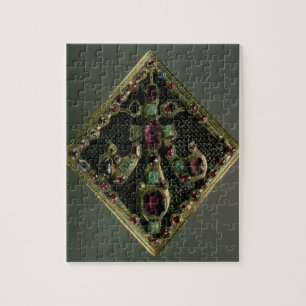 Fleur-de-lys clasp traditionally said to have belo jigsaw puzzle