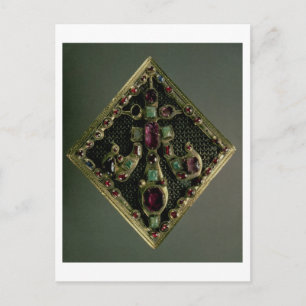 Fleur-de-lys clasp traditionally said to have belo postcard