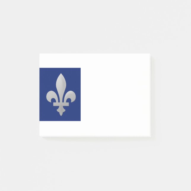 Fleur de lys Floral Pattern Small Note Pad (Front)