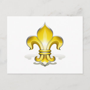 Fleur de Lys Postcard