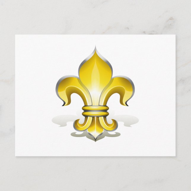 Fleur de Lys Postcard (Front)