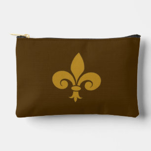 Fleur de Lys Small Accessory Pouch