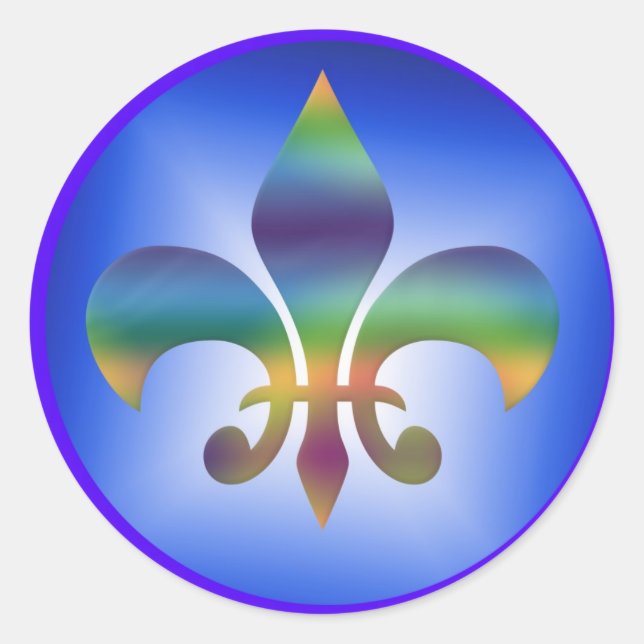 Fleur de Lys Stickers (Front)
