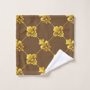 FLEUR DE LYS WASH CLOTH