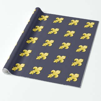 Fleur de Lys Wrapping Paper