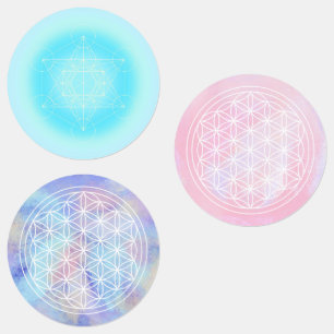 fleur de vie, géométrique sacrée,