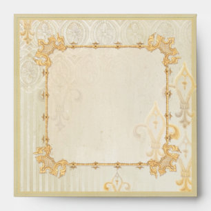 Fleur di Lys Damask 2 - Wedding Matching Envelope