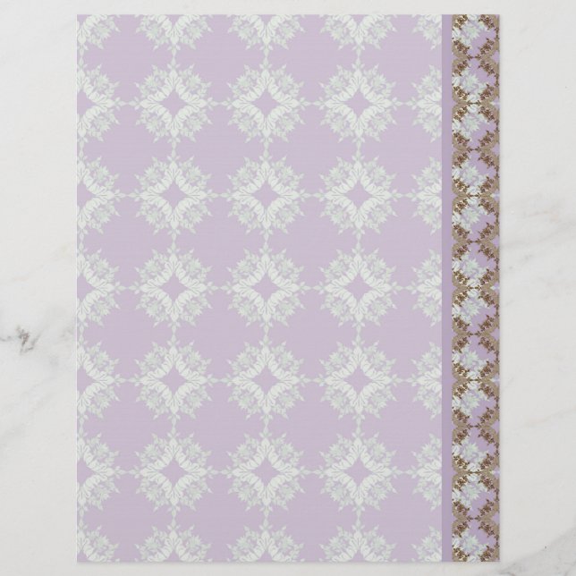 Fleur di Lys Damask - Stationery (Front)