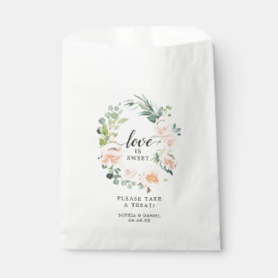 Fleur Jolie Floral Favour Bag Love is Sweet
