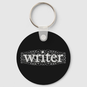 Fleur Writer Keychain