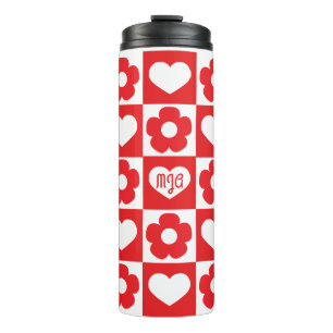 Fleurs d'amour thermal tumbler