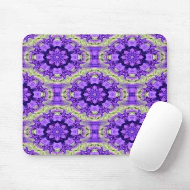 Fleurs de Irises..... Mouse Mat (With Mouse)