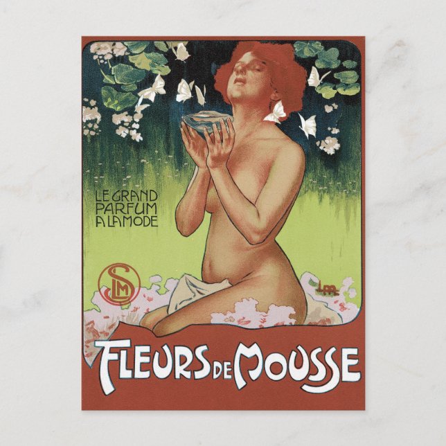 Fleurs de Mousse Postcard (Front)